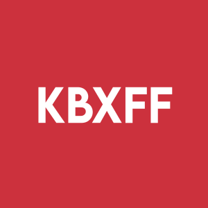 Stock KBXFF logo
