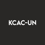 KCAC-UN Stock Logo