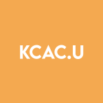 KCAC.U Stock Logo