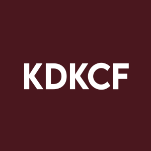 Stock KDKCF logo