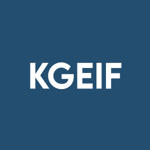 Stock KGEIF logo