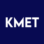 KMET Stock Logo