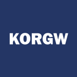 KORGW Stock Logo