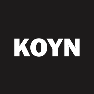 Stock KOYN logo
