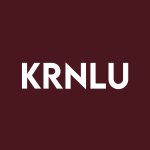 KRNLU Stock Logo