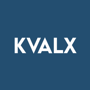 Stock KVALX logo