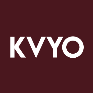Stock KVYO logo