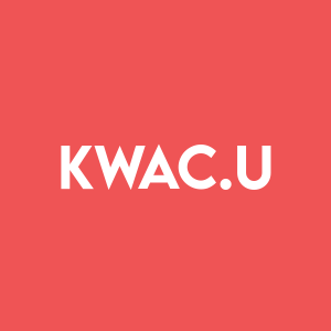 Stock KWAC.U logo
