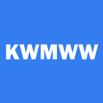 KWMWW Stock Logo
