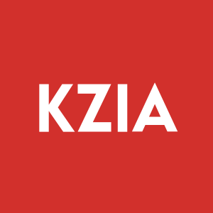 Stock KZIA logo
