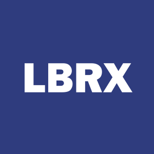 Stock LBRX logo