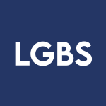 LGBS Stock Logo