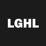 LGHL Stock Logo