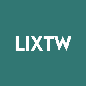 Stock LIXTW logo