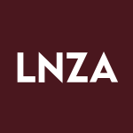 LNZA Stock Logo