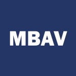 MBAV Stock Logo