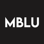 MBLU Stock Logo