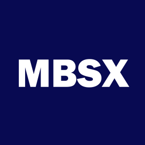 Stock MBSX logo