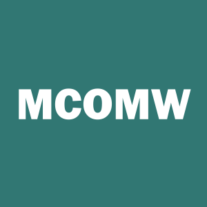 Stock MCOMW logo