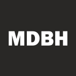 MDBH Stock Logo