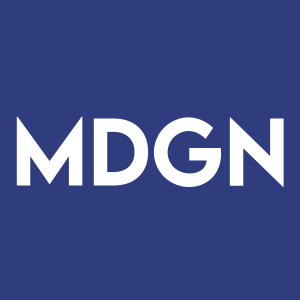 Stock MDGN logo