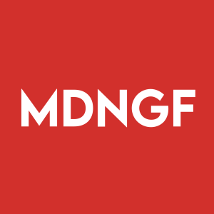 Stock MDNGF logo