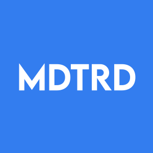Stock MDTRD logo