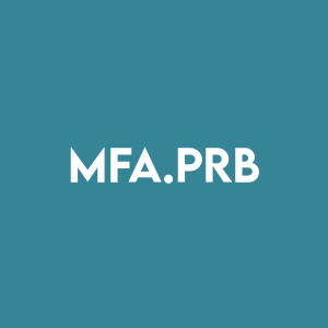 Stock MFA.PRB logo
