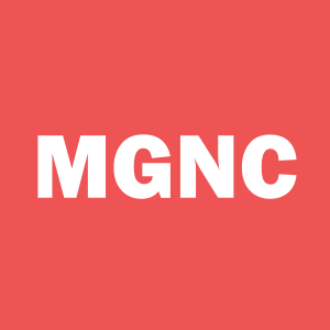 Stock MGNC logo