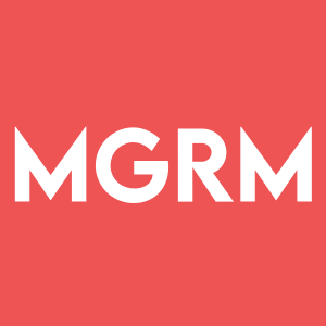 Stock MGRM logo