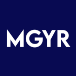 MGYR Stock Logo