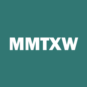 Stock MMTXW logo