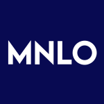 MNLO Stock Logo
