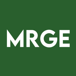 Stock MRGE logo