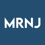 MRNJ Stock Logo