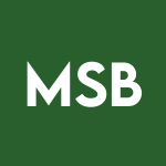 MSB Stock Logo