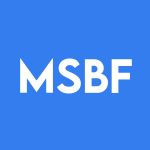 MSBF Stock Logo
