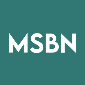 Stock MSBN logo