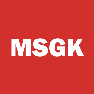 Stock MSGK logo