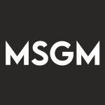 MSGM Stock Logo