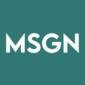 Stock MSGN logo