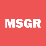 MSGR Stock Logo