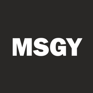 Stock MSGY logo