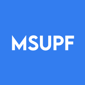 Stock MSUPF logo