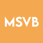 MSVB Stock Logo