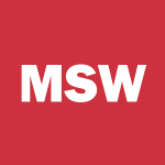 MSW Stock Logo