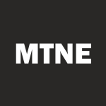 MTNE Stock Logo