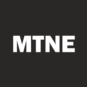 Stock MTNE logo