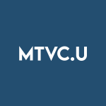MTVC.U Stock Logo
