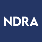 NDRA Stock Logo